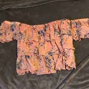 Off shoulder top